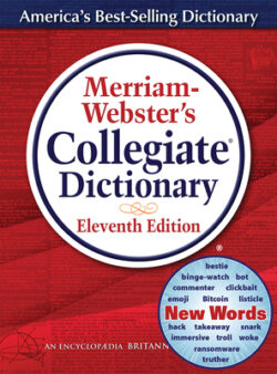 Merriam-Webster's Collegiate Dictionary [With CDROM]