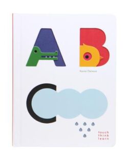 Touchthinklearn: ABC (Baby Board Books, Baby Touch and Feel Books, Sensory Books for Toddlers)