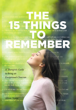 The 15 Things to Remember